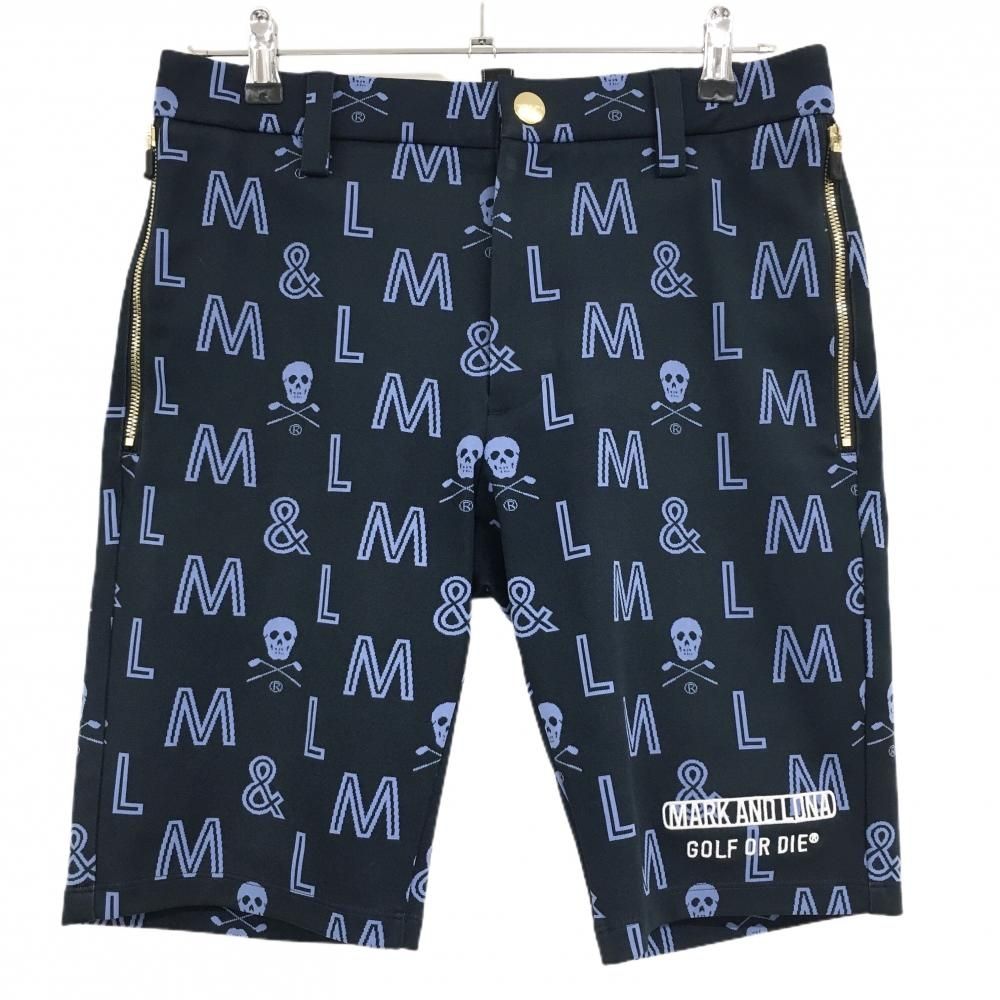 MARK&LONA★50サイズ★ハーフパンツ★ブラック ウエア(男性用) マークアンドロナ 50サイズ ハーフパンツ