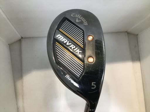 【中古】 キャロウェイ MAVRIK MAX U5 ユーティリティ UT 純正特注シャフト (フレックスS) メンズ 男性用 右利き 右用 Cランク ゴルフクラブ