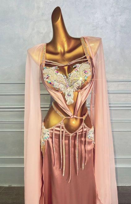 ベリーダンス オリエンタル衣装 ドレープ セットアップ オーダーメイド ベリーダンス オリエンタル衣装 ドレープ セットアップ オーダーメイド