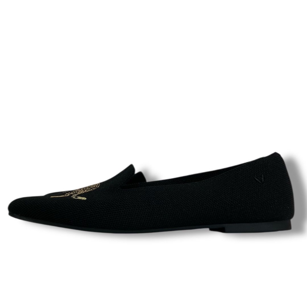 美品 VIVAIA ヴィヴァイア チーター刺繍フラットシューズ サイズEU39.5