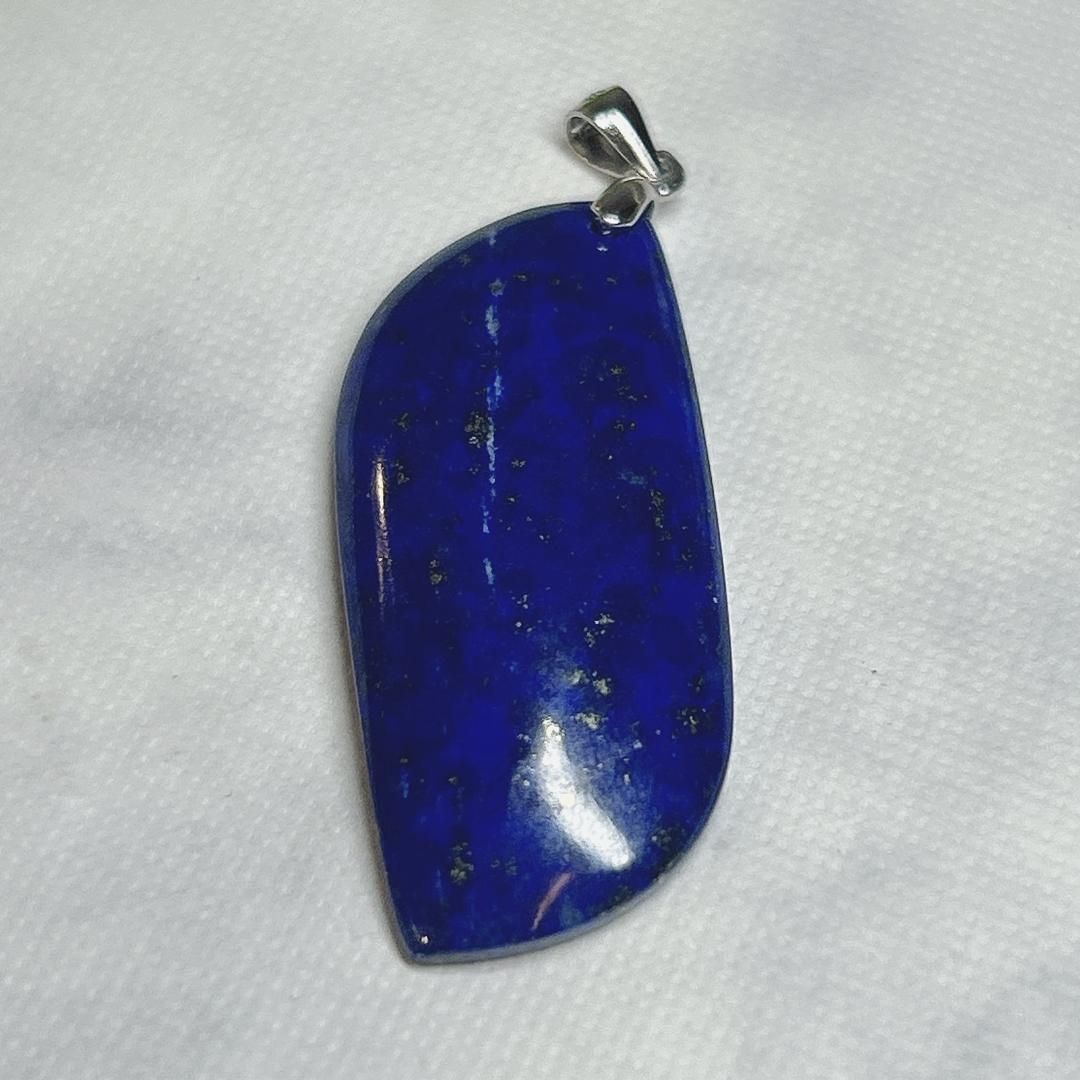 【E10822】ラピスラズリ＊黄鉄鉱＊パイライト＊ペンダント＊Lapis lazuli＊Pendant
