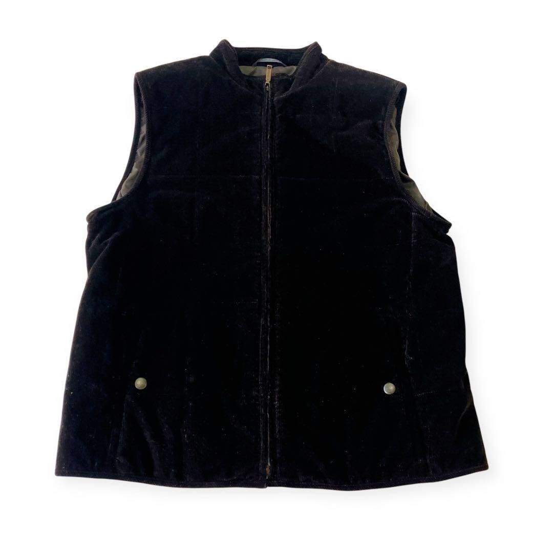 MaxMara マックスマーラ 茶色 L〜XL コーデュロイ ベスト ジレ