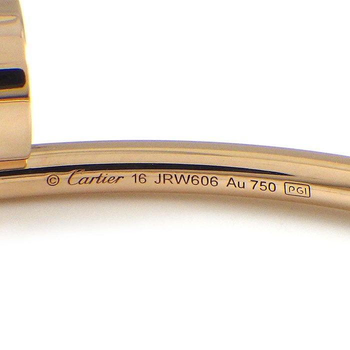 カルティエ Cartier バングル ジュスト アン クル SM B6062517 釘  
