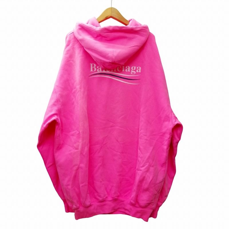 BALENCIAGA バレンシアガ BALENCIAGA キャンペーンロゴ パーカー