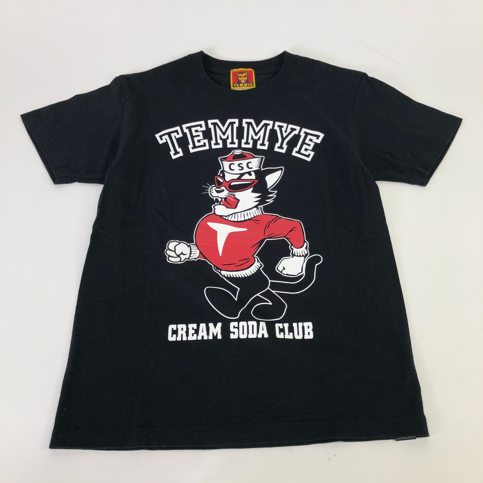 CREAM SODA クリームソーダ TEMMYE ティミー Tシャツ Sサイズ 黒