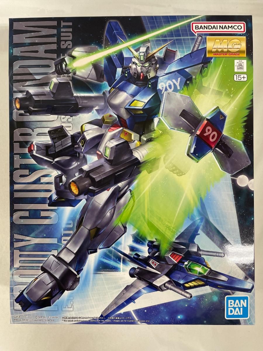 未開封】MG F90IIIY クラスターガンダム 1/100スケール