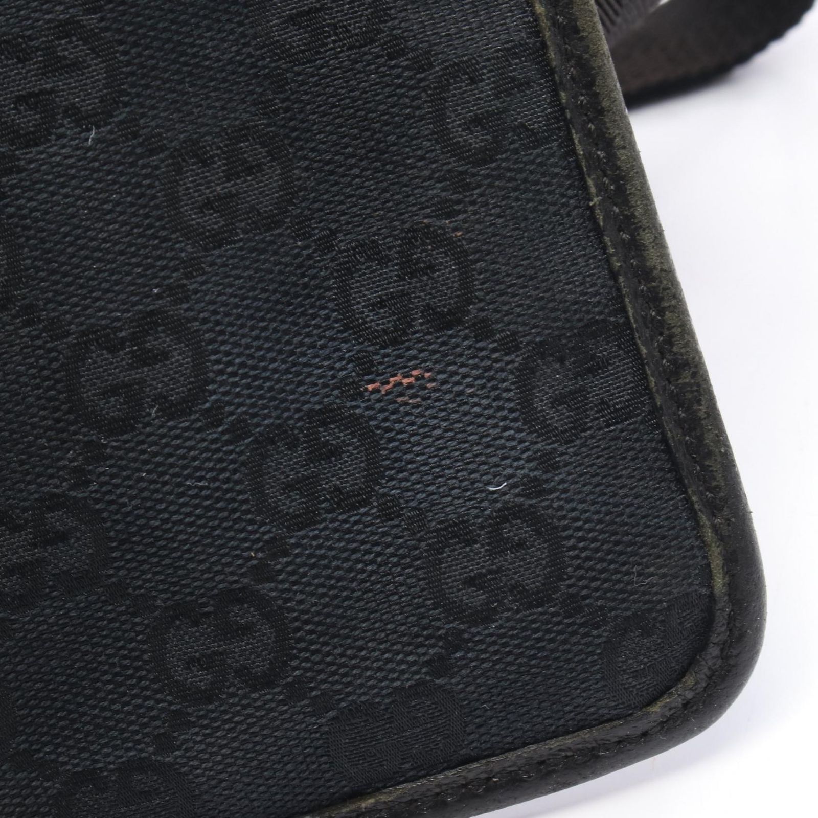 グッチ GUCCI ショルダーバッグ GGキャンバス 27639 ブラック