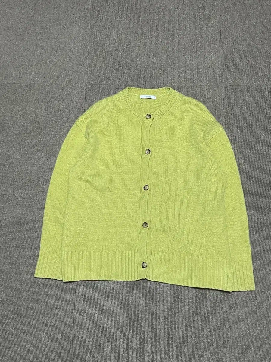 ジャーナルスタンダード ライム ウール カシミア カーディガン J01972