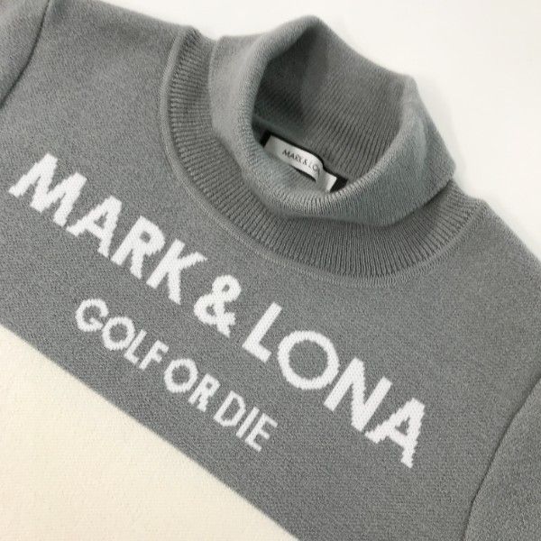 MARK&LONA マークアンドロナ 2021年モデル ウール混 タートルネック