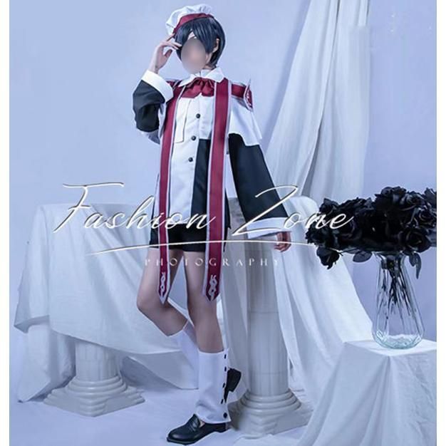 ◆黒執事 風 シエル?ファントムハイヴ コスプレ 衣装 ウィッグ 靴 コスチューム 変装 仮装 cosplay演出服 ハロウィンイベント cosp