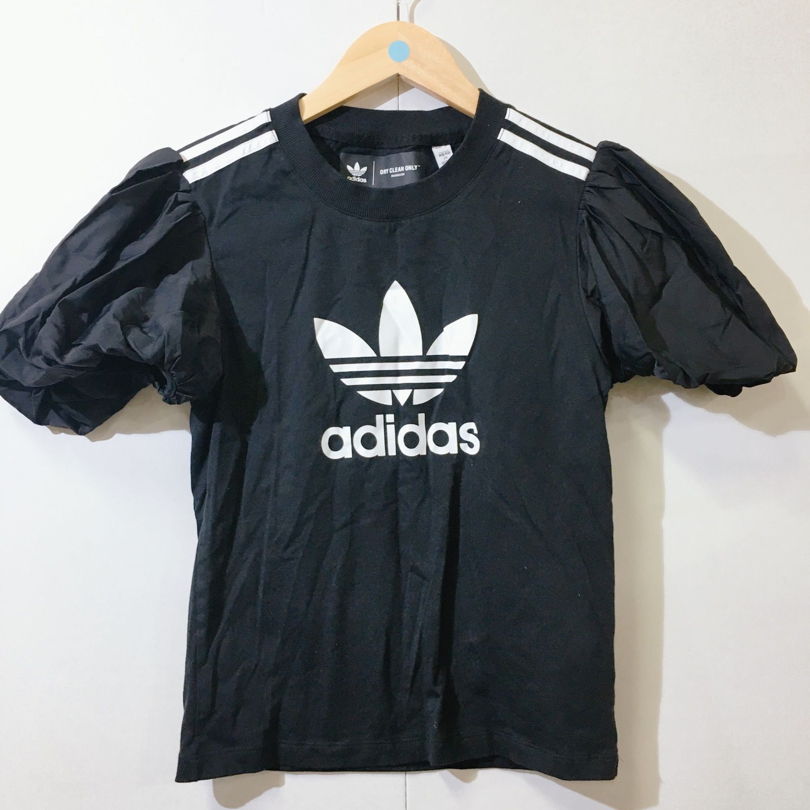 美品】adidas Tシャツ レディース Mサイズ パフスリーブ - メルカリ