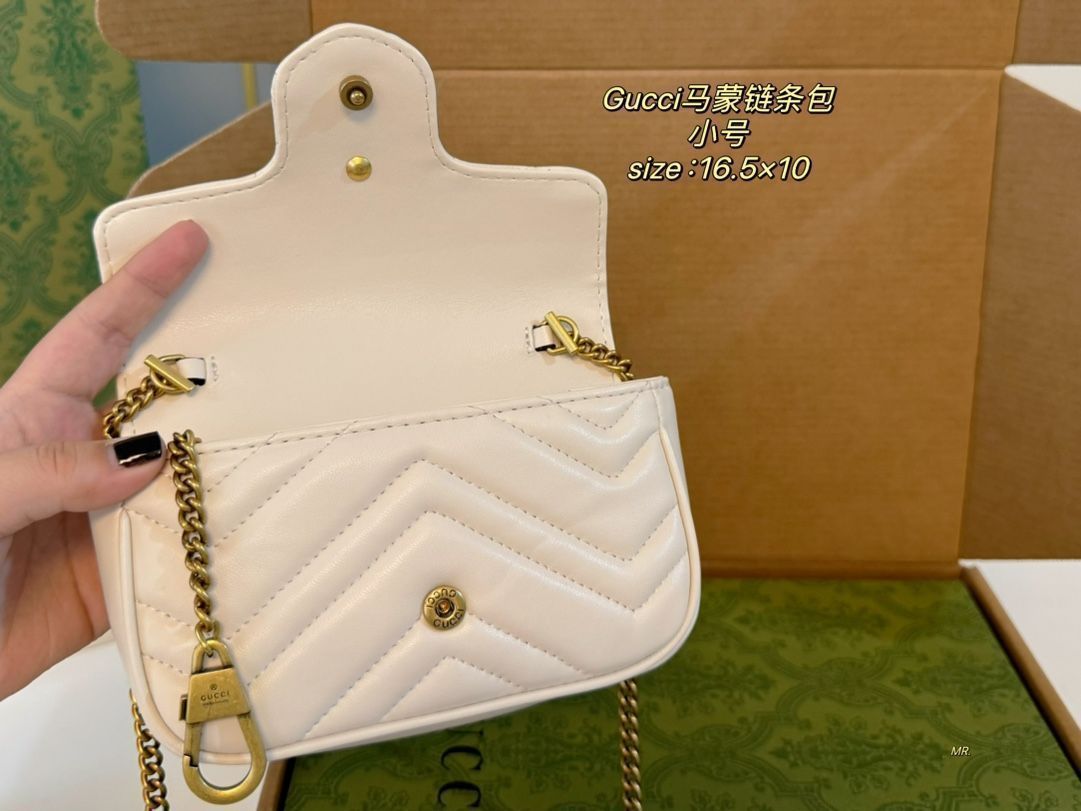 ★GUCCI★GG マモン マトラセ チェーン ミニバッグ 楽天市場】【未使用品】【財布】GUCCI グッチ GGマーモント ミニ