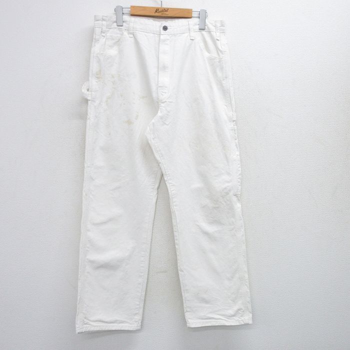 ディッキーズ ペインターパンツ W36 SHERWIN WILLIAMS 白 全国通販】Ace Drop Cloth
