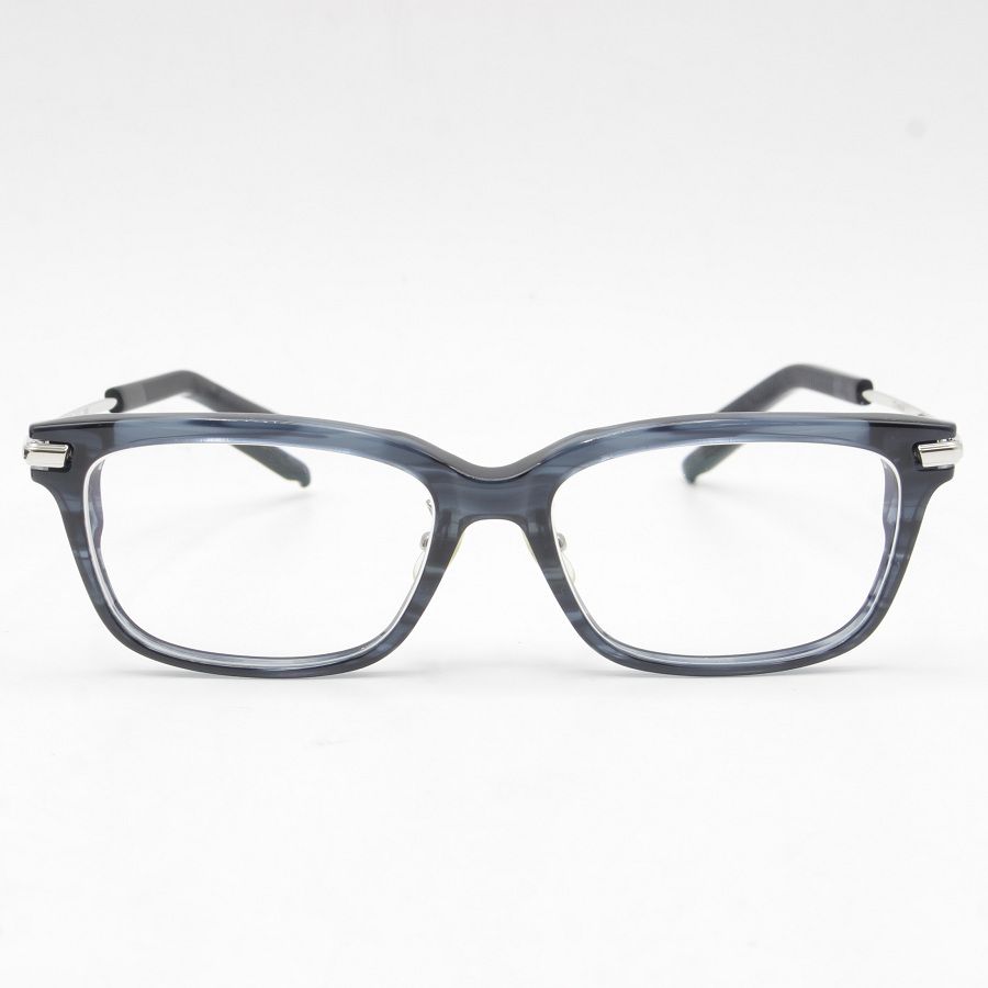 美品】999.9 NPM-97 col.6932 ダークグレーササ×シルバー 54□17-141 