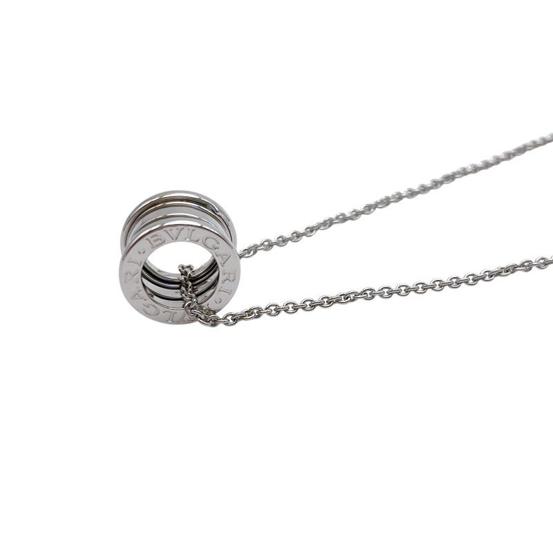 ブルガリ BVLGARI ビーゼロワン ネックレス K18ホワイトゴールド