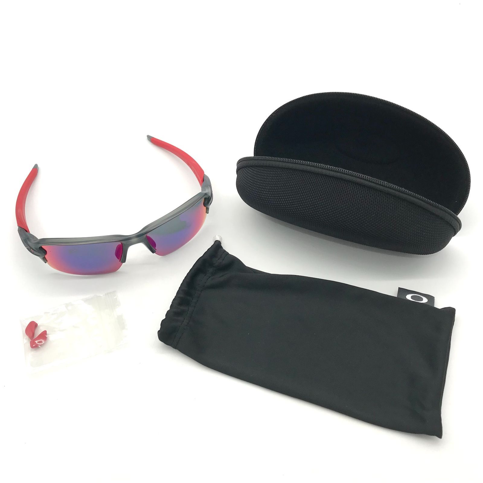 ▽オークリー/OAKLEY OO9251-03 偏光レッドレンズ レッド×ブラック  