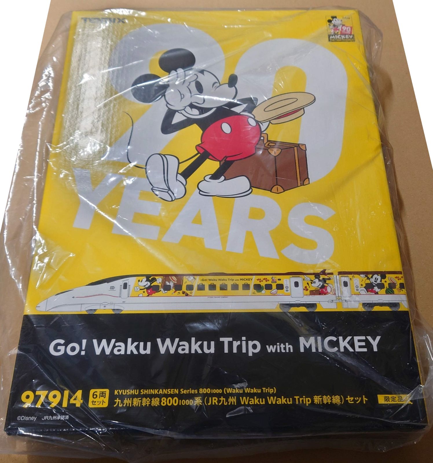 TOMIX 97914 限定800系(WakuWakuTrip MICKEY)6両セット - メルカリ