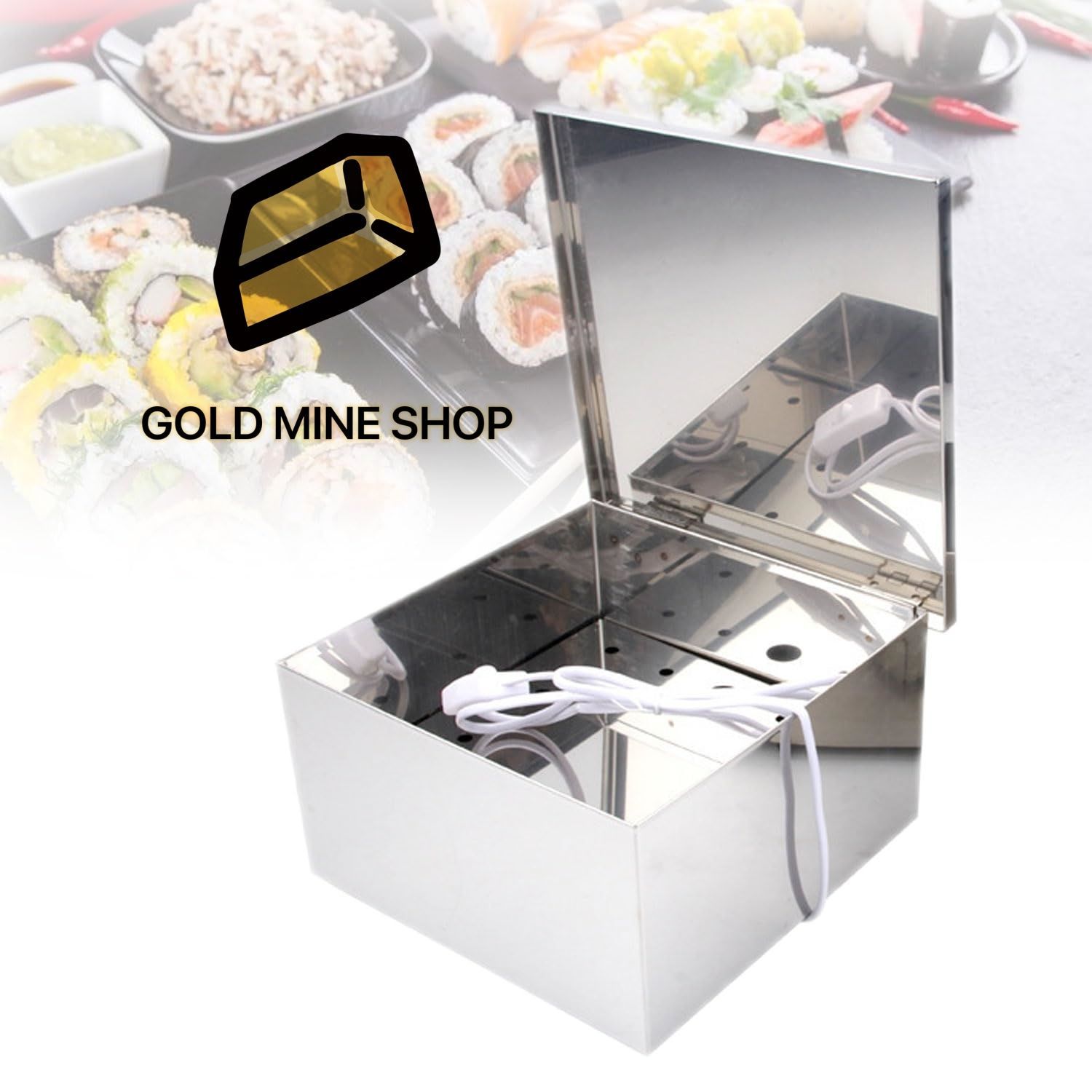 電気海苔乾燥機 楽天市場】電気のり乾燥器 (電球式) 海苔缶 お寿司屋 ステンレス