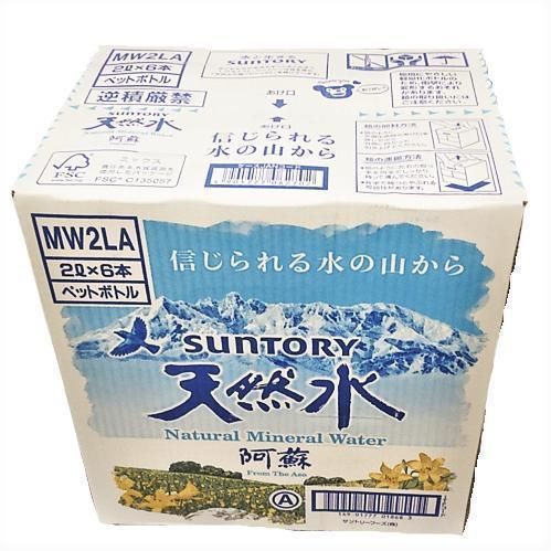 サントリー SUNTORY 阿蘇の天然水ペットボトル（２LX６本入