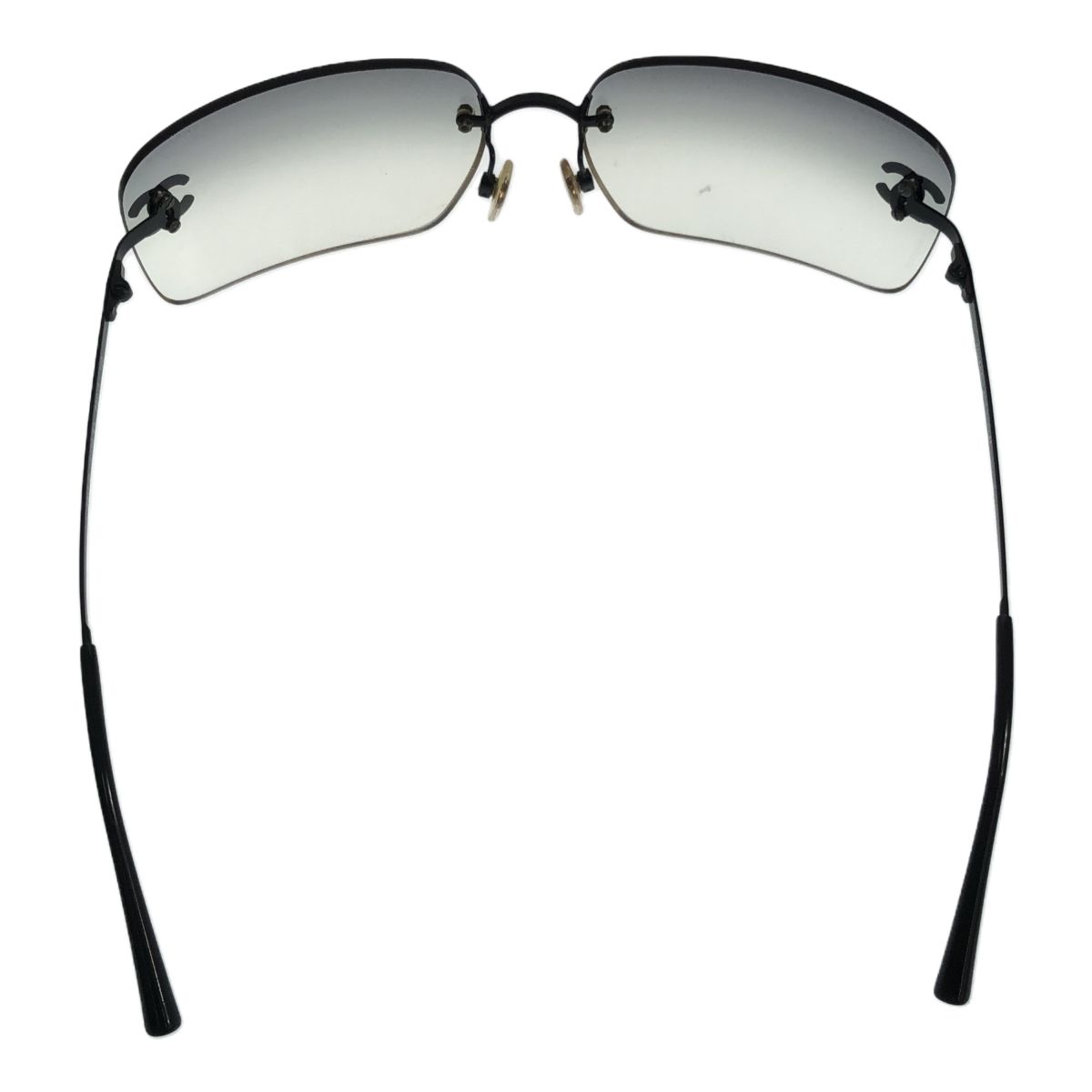 CHANEL シャネル サングラス フレームレス ココマーク 62□17 120 4017-D ｃ.170/8G ブラックグラデーション イタリア製 Chanel Sunglasses Frameless Coco Mark 62□17 120 4017-D c.170/8G