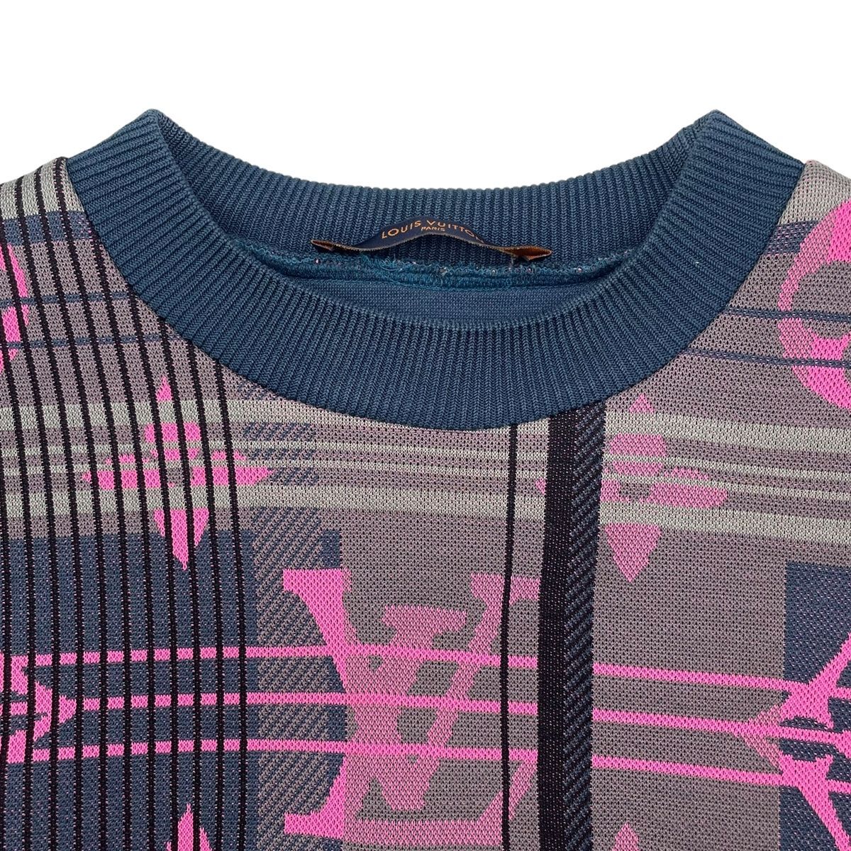 【新品】ルイヴィトン モノグラム ジャガード スウェット トレーナー LOUIS VUITTON】【モノグラム】【ジャガード】ルイヴィトン