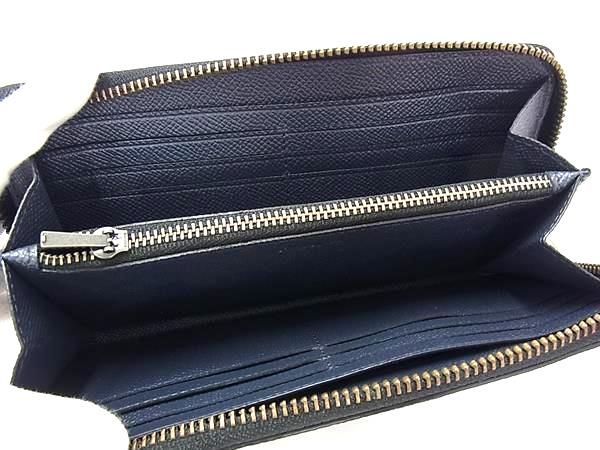 極美品*コーチ*レザー*ラウンドファスナー*長財布*メンズ*