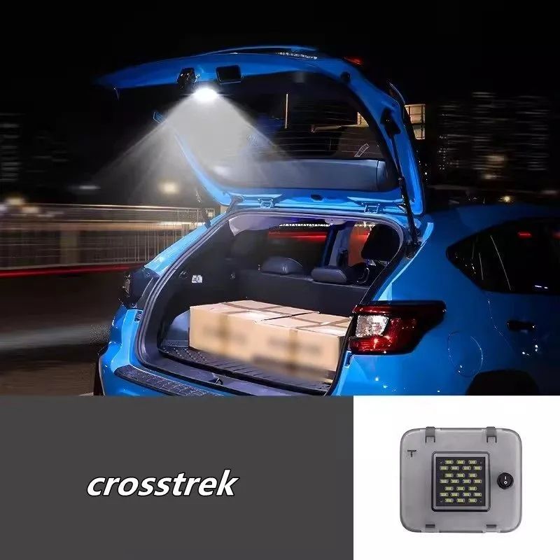 スバル クロストレック GU系 用 増設LEDラゲッジランプ タッチセンサー付き 高輝度 リアライト 内装カスタムパーツ