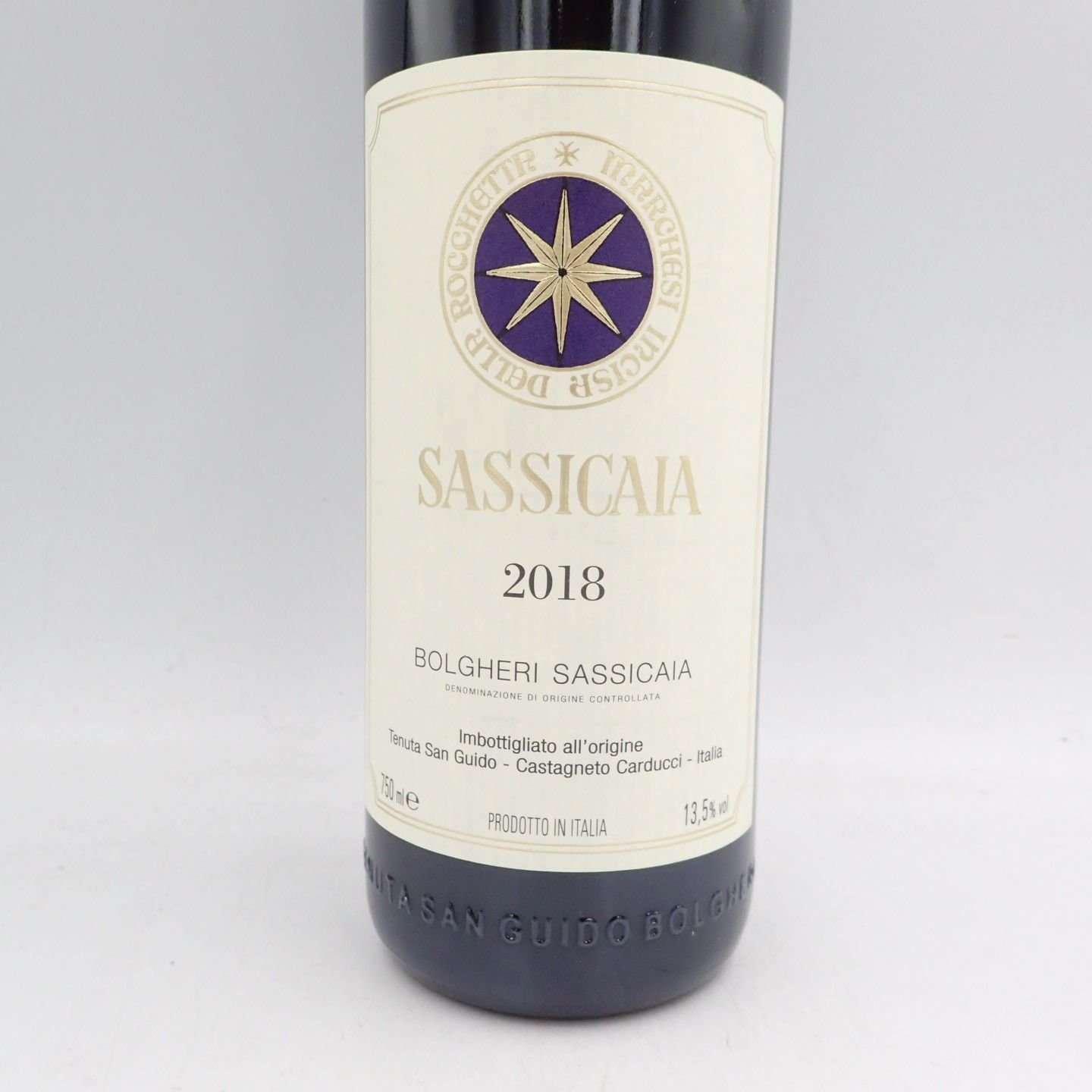 サッシカイア 2018 750ml 13.5% SASSICAIA【X】 - メルカリ