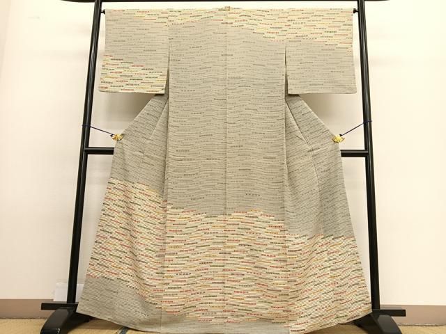 未着用に近い！湊鼠色＊霞模様＊わびさび＊お茶席＊訪問着＊１６１ｃｍ＊裄６８ 188277336.jpg?cmsp_timestamp=