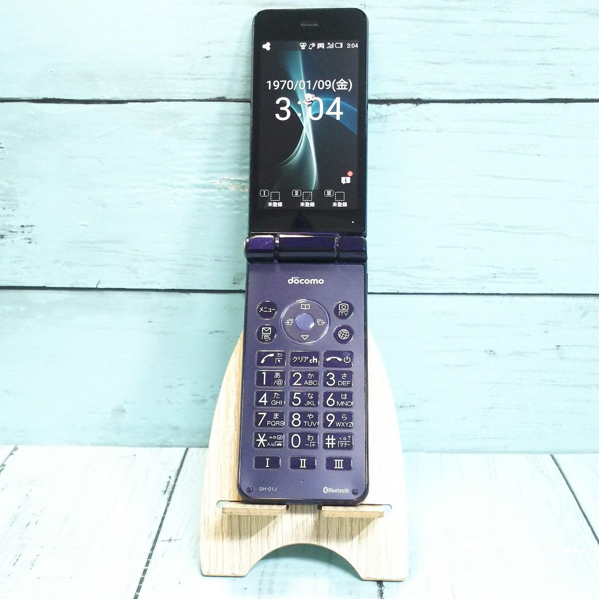 送料無料】docomo AQUOS SH-01J ブルーブラック ネイビー