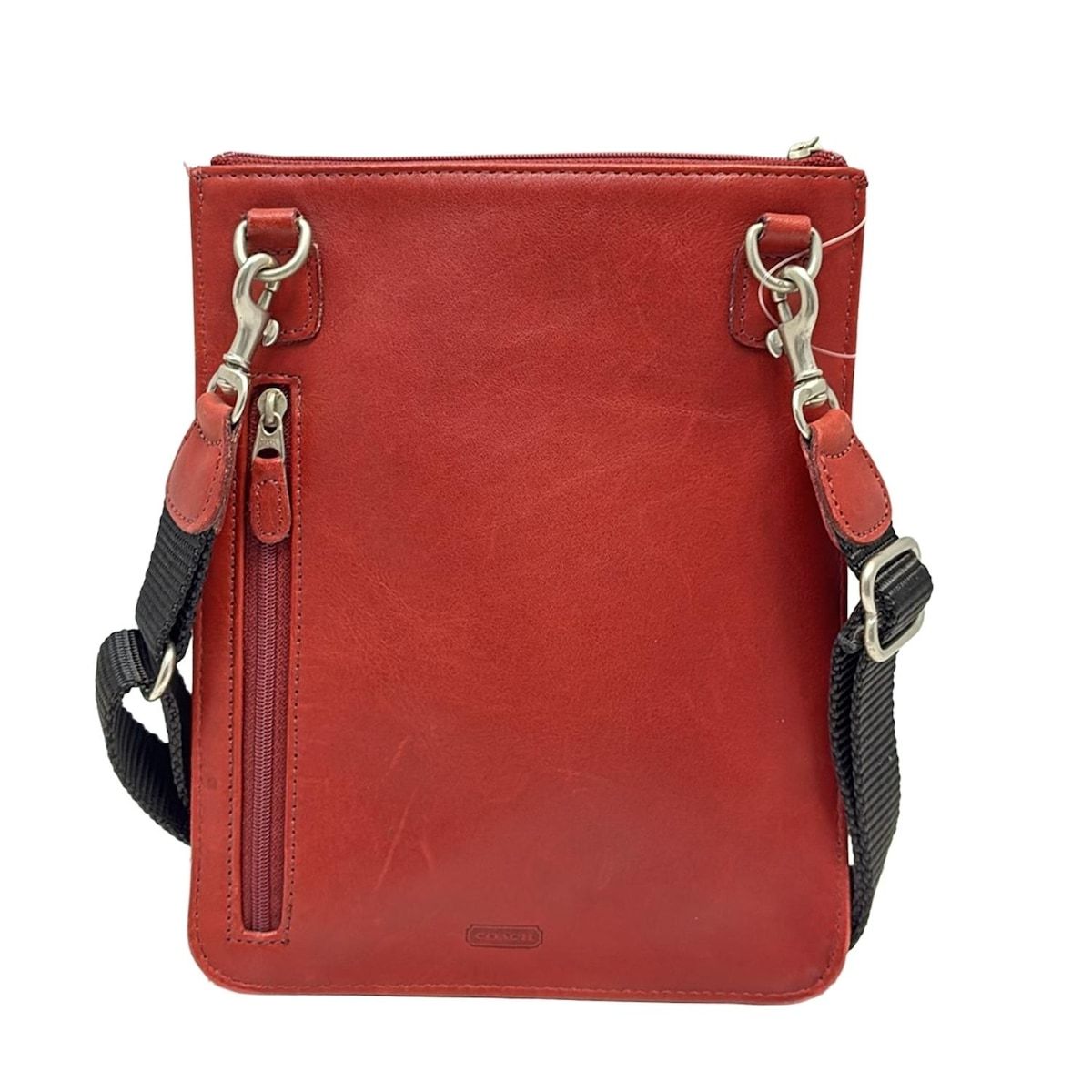 COACH(コーチ) ショルダーバッグ - レッド ミニバッグ レザー