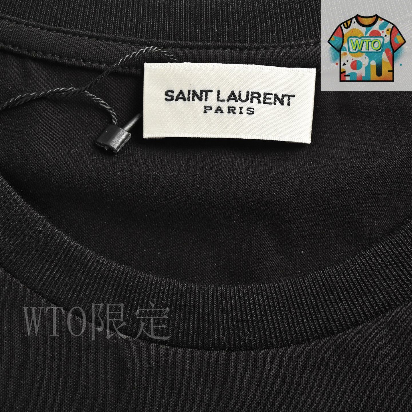 ◆◆VIP◆◆ Saint Laurent 胸元 SAINT LAURENT刺繍 フーディ ◇◇VIP◇◇ Saint Laurent 胸元 SAINT LAURENT刺繍 フーディ