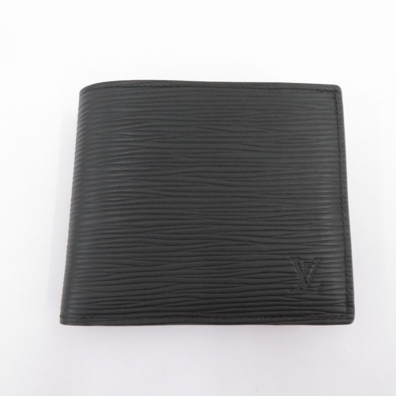 瀬戸大橋店 LOUIS VUITTON | ルイ ヴィトン 二つ折り財布 エピ ポルトフォイユ マルコ NM M62289 ブラック 125