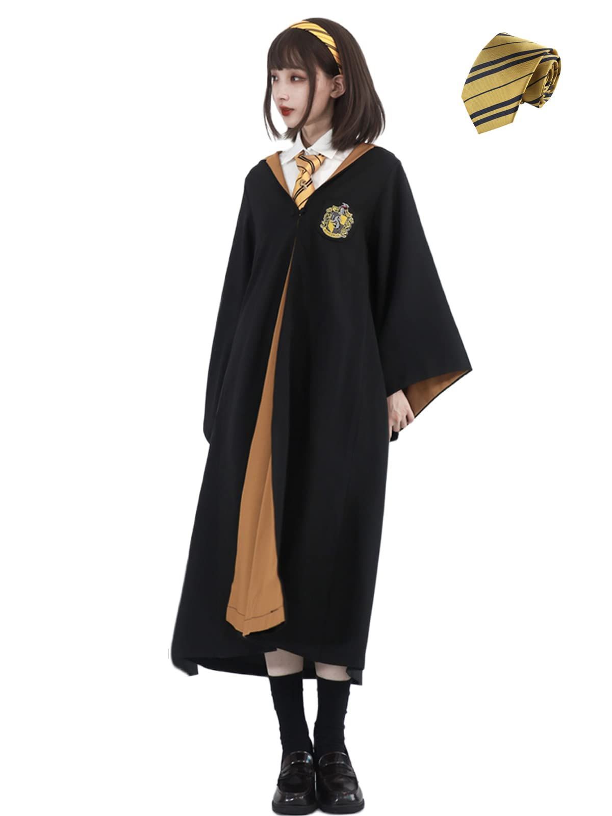 M_Hufflepuff（2 ピース スーツ） [joonolu] ハリーポッター Hufflepuff ハッフルパフ 衣装 コスチューム cosplay コスプレ衣装 cosplay 誕生日 プレゼント コスプレ服 文化祭 コスチューム ハロウイーン パーテ