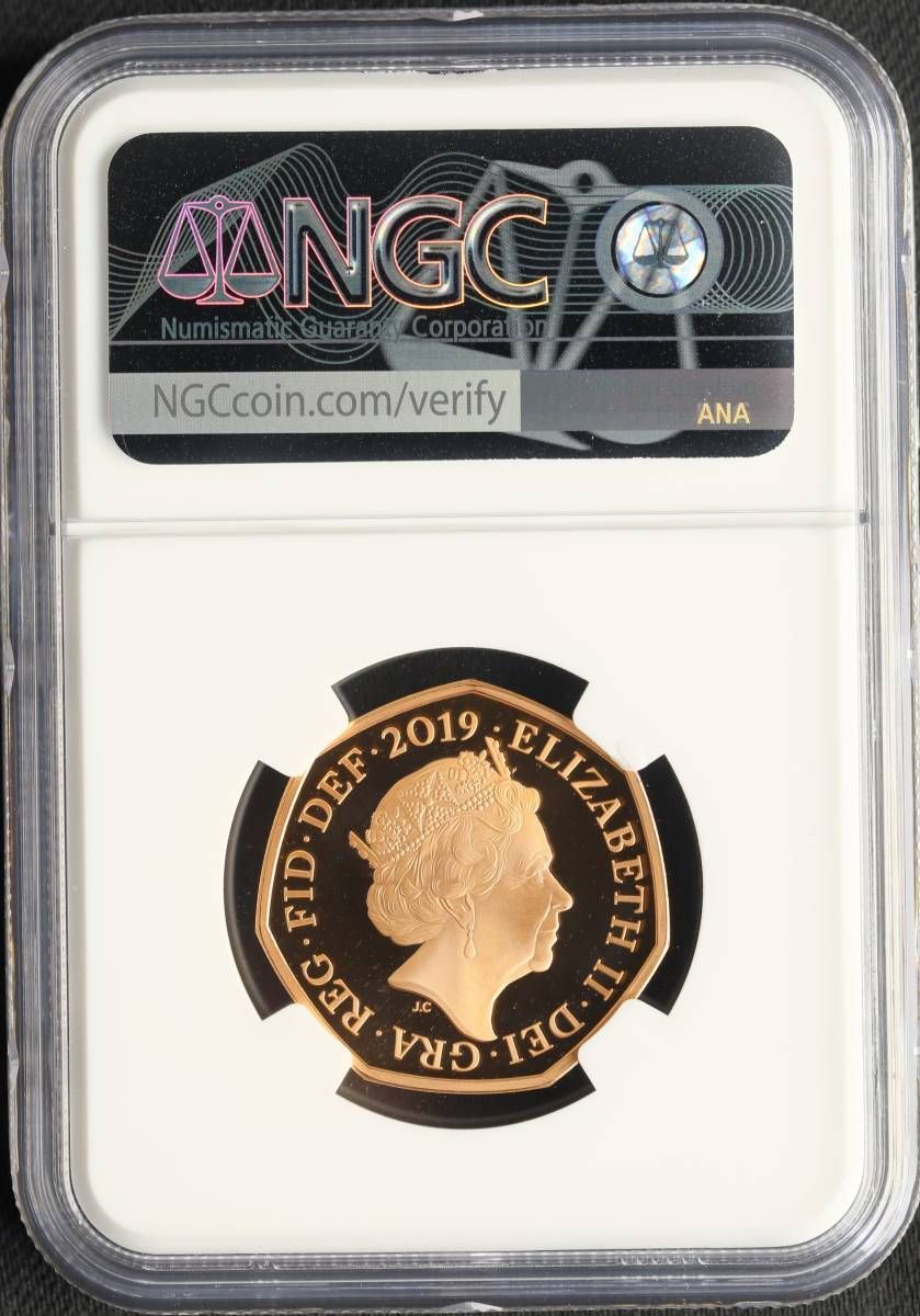 50ペンス金貨 NGC