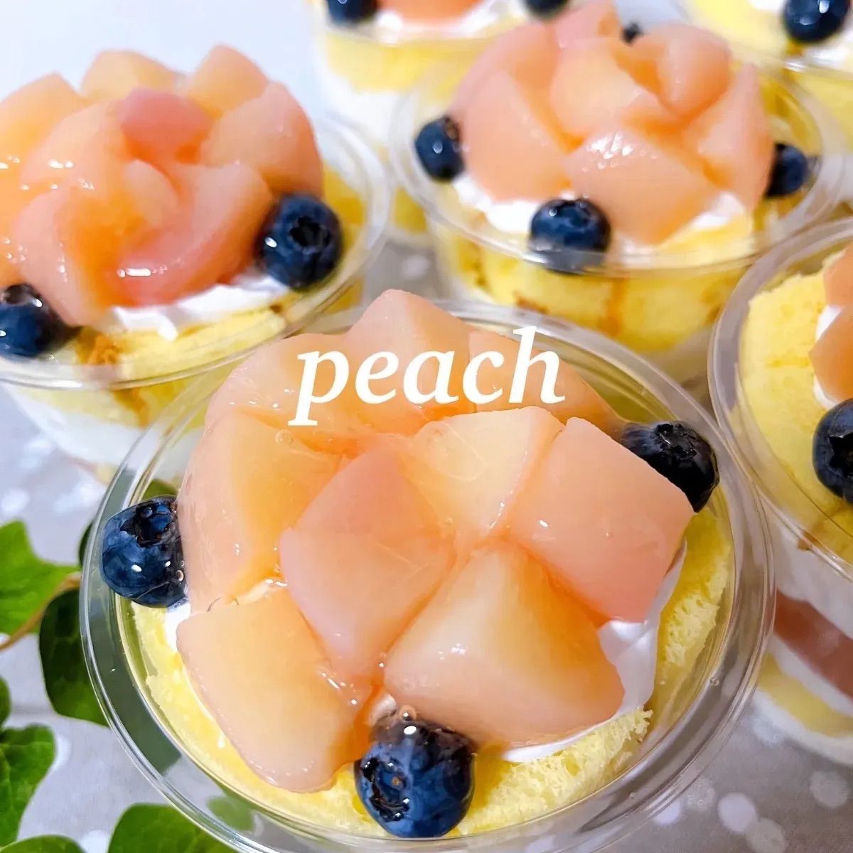T☆ページ、パフェ、パンケーキ、ケーキ、シフォンケーキケーキ、セット ✨シフォンパフェ2個＆シフォンケーキ8個セット✨ - メルカリ