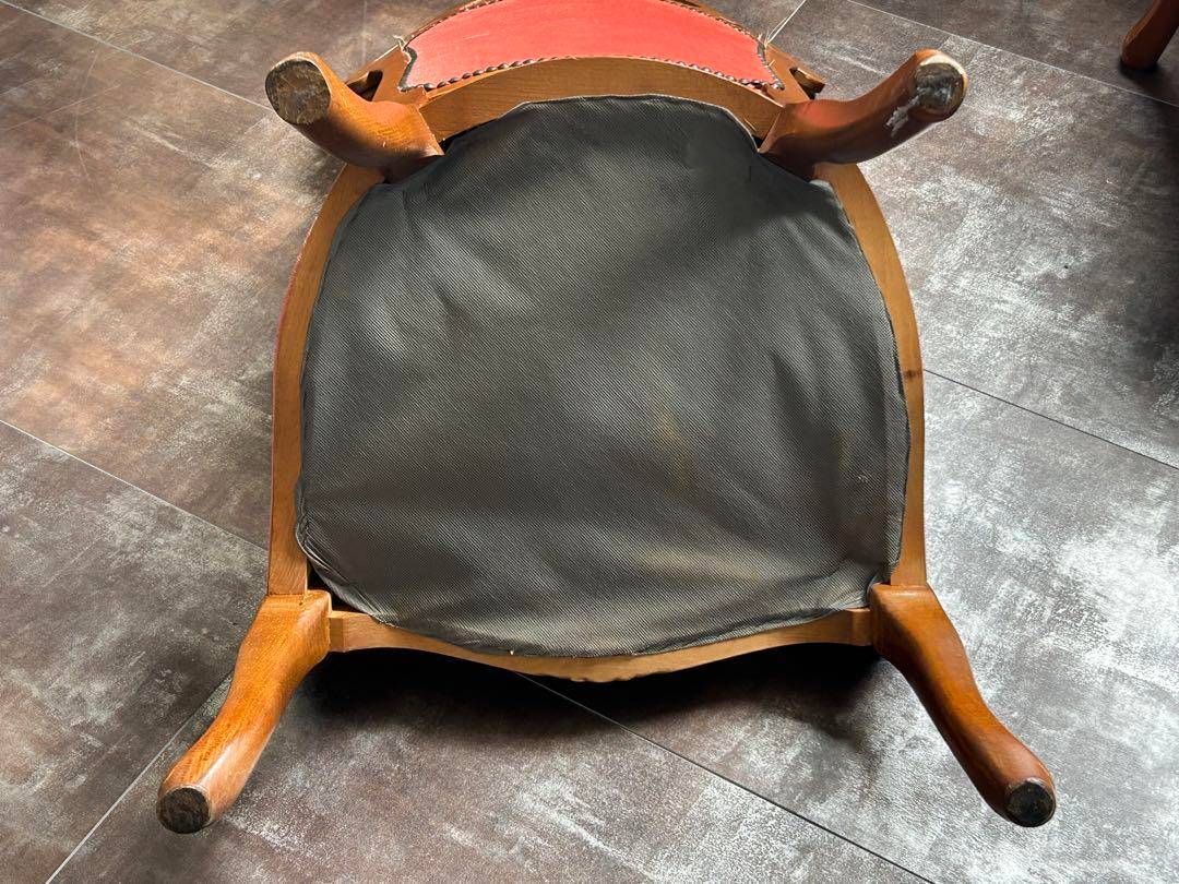 ①ロココ調 ヴィンテージチェア 猫脚 アンティーク ビンテージ