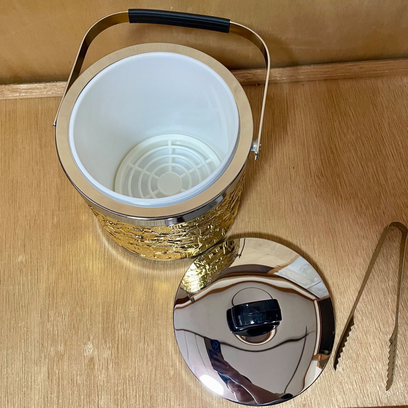 水割りセット アイスペール 水差し レトロ ヴィンテージ