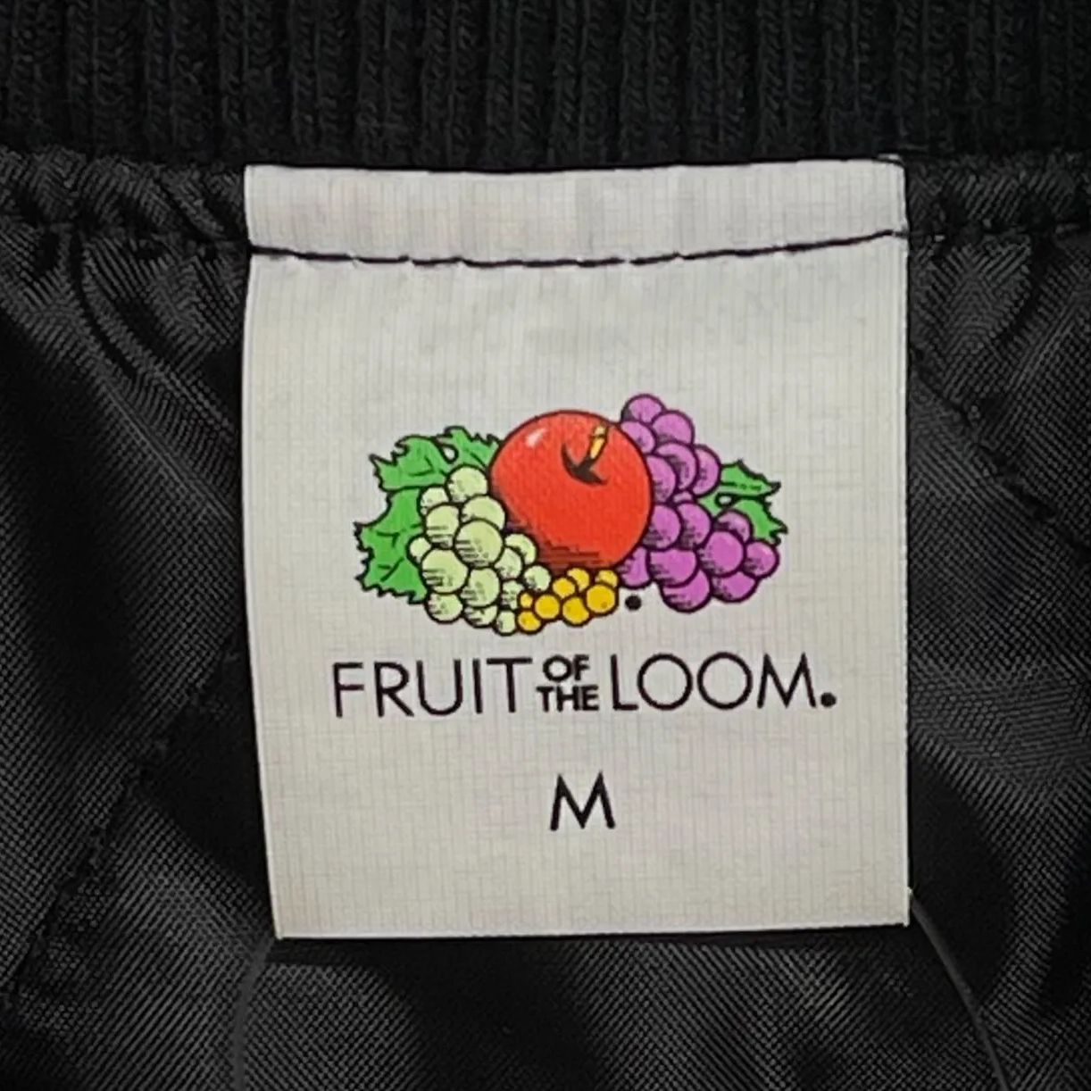 FRUIT OF THE LOOM コーデュロイブルゾン ブラック Mサイズ