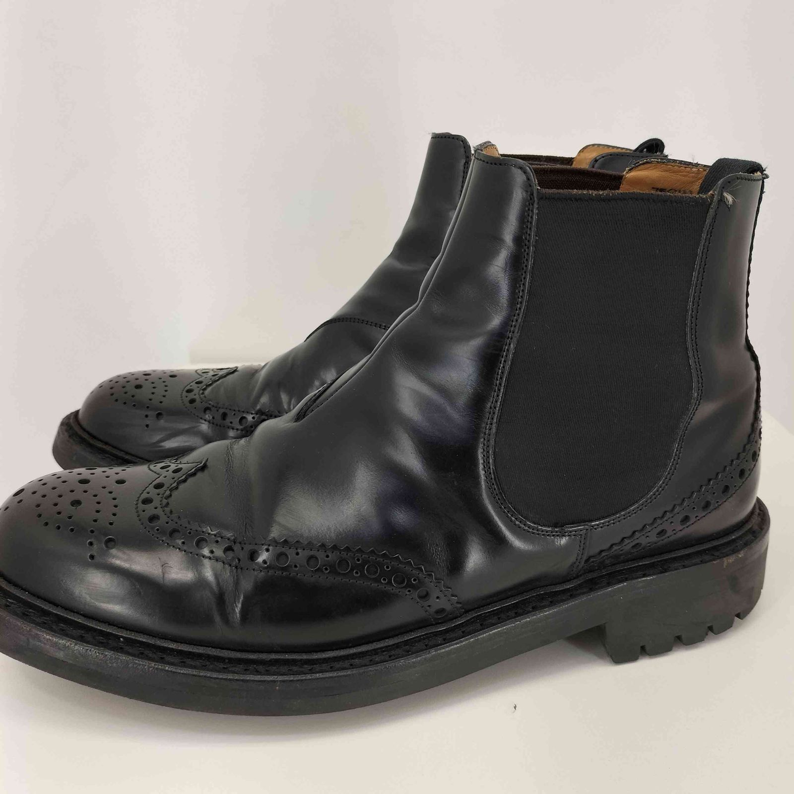 チャーチ churchs KETSBY ウィングチップ サイドゴアブーツ