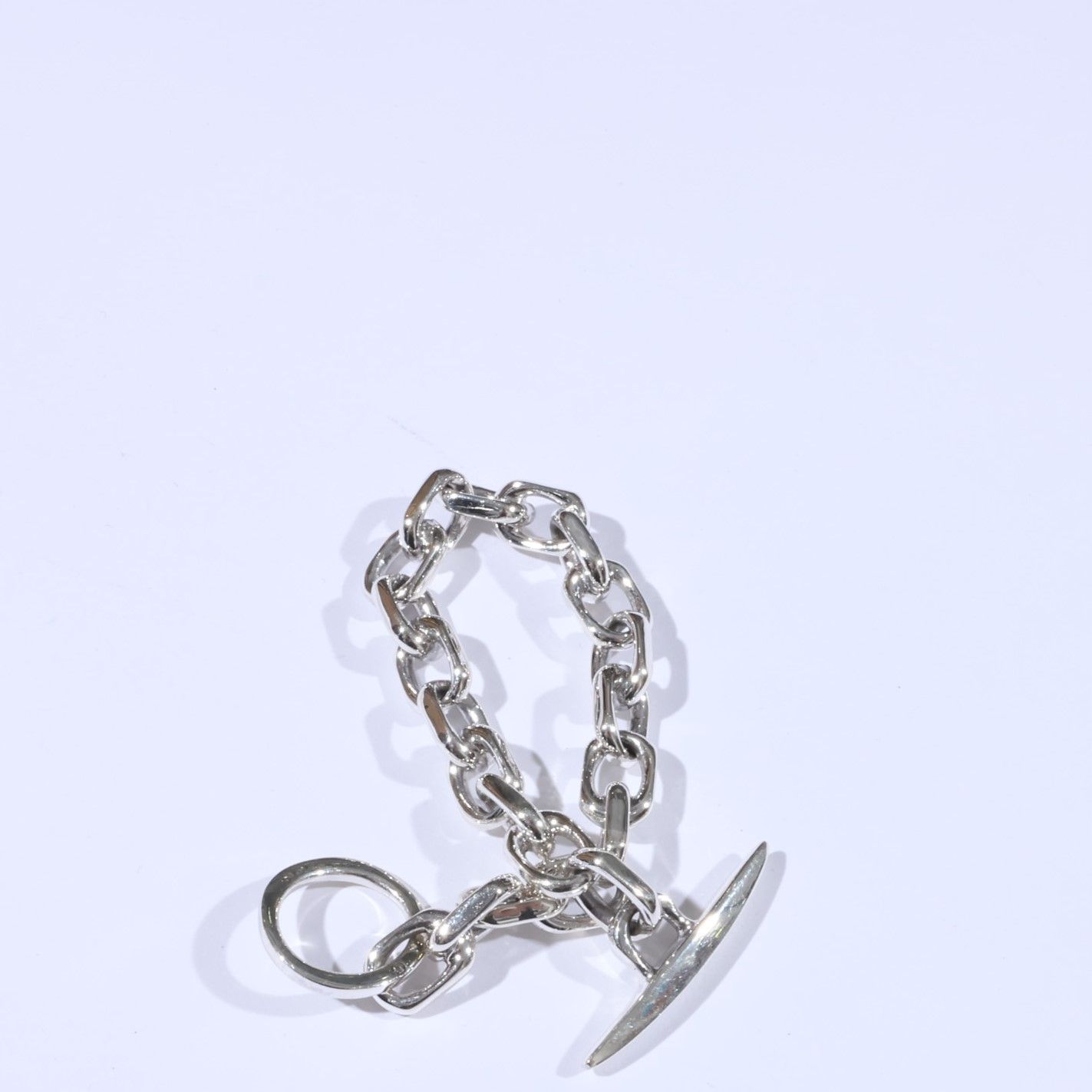 GENERAL ジェネラル 925silver T-bar Bracelet GEN-001