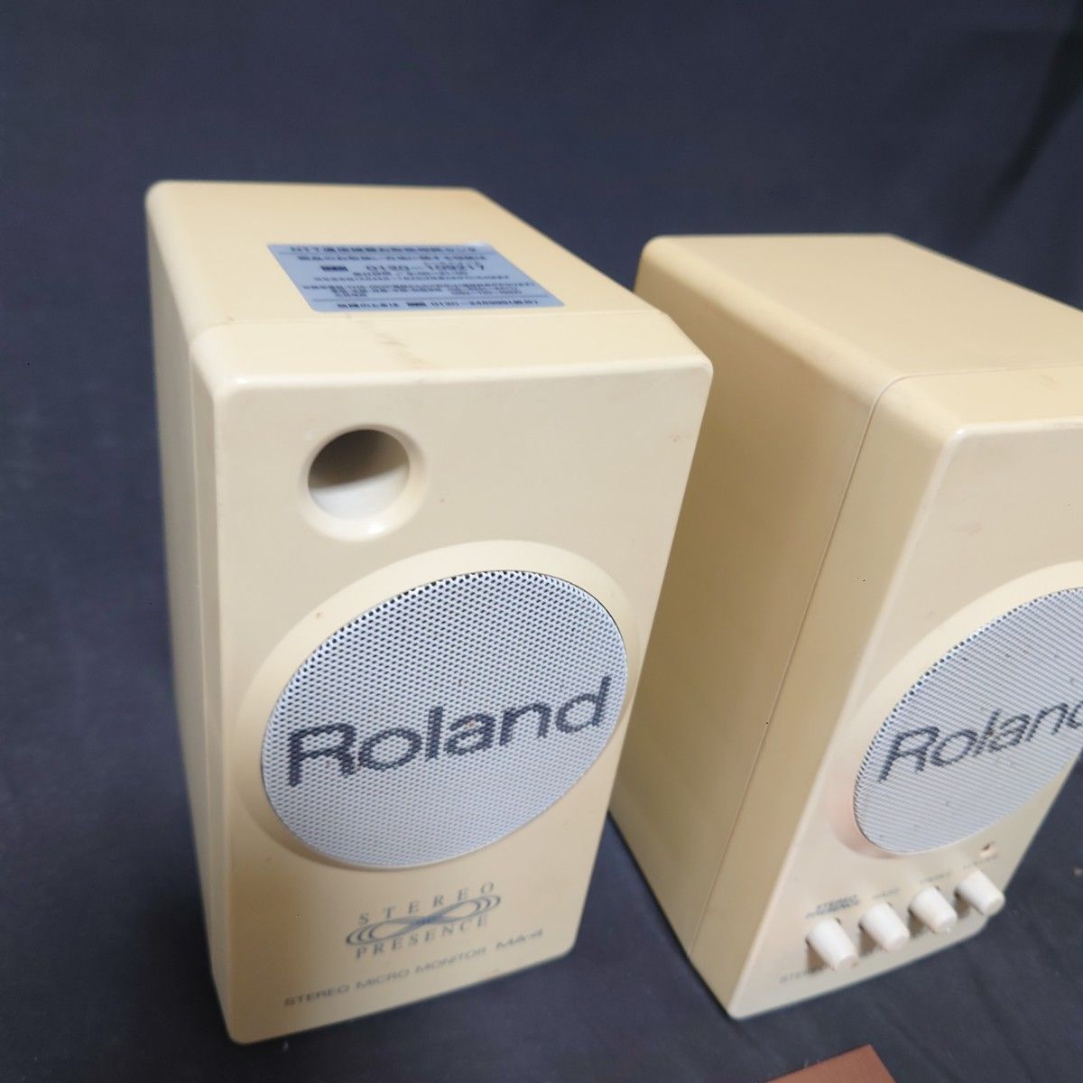 Roland　ローランド　MA-4　ステレオマイクロモニター　中古品 Yahoo!オークション -「roland ma-4」(スピーカー