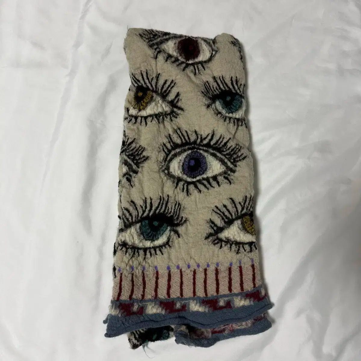 キャピタル ピーク イージー マフラー ジェニ マフラー 白