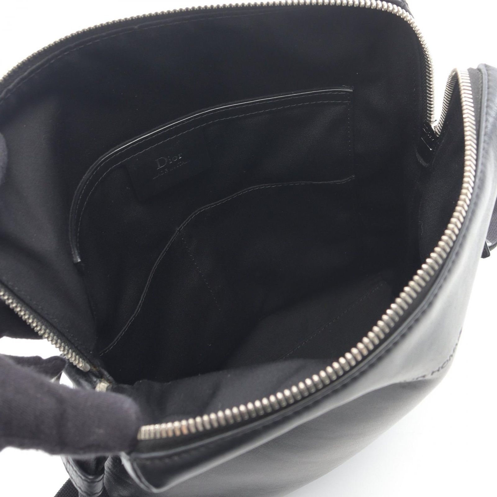ディオール・オム DIOR HOMME ショルダーバッグ ブラック レザー