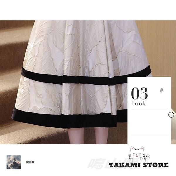 只今タイムセール中。 ドレス ミモレ丈 ひざ丈ドレス 演奏会 ピアノ 発表会 5分袖付き スエード Aライン ファスナー フェミニン 大人 母親 結婚式 体型カバー 謝WP 104 日常使いにぴったり