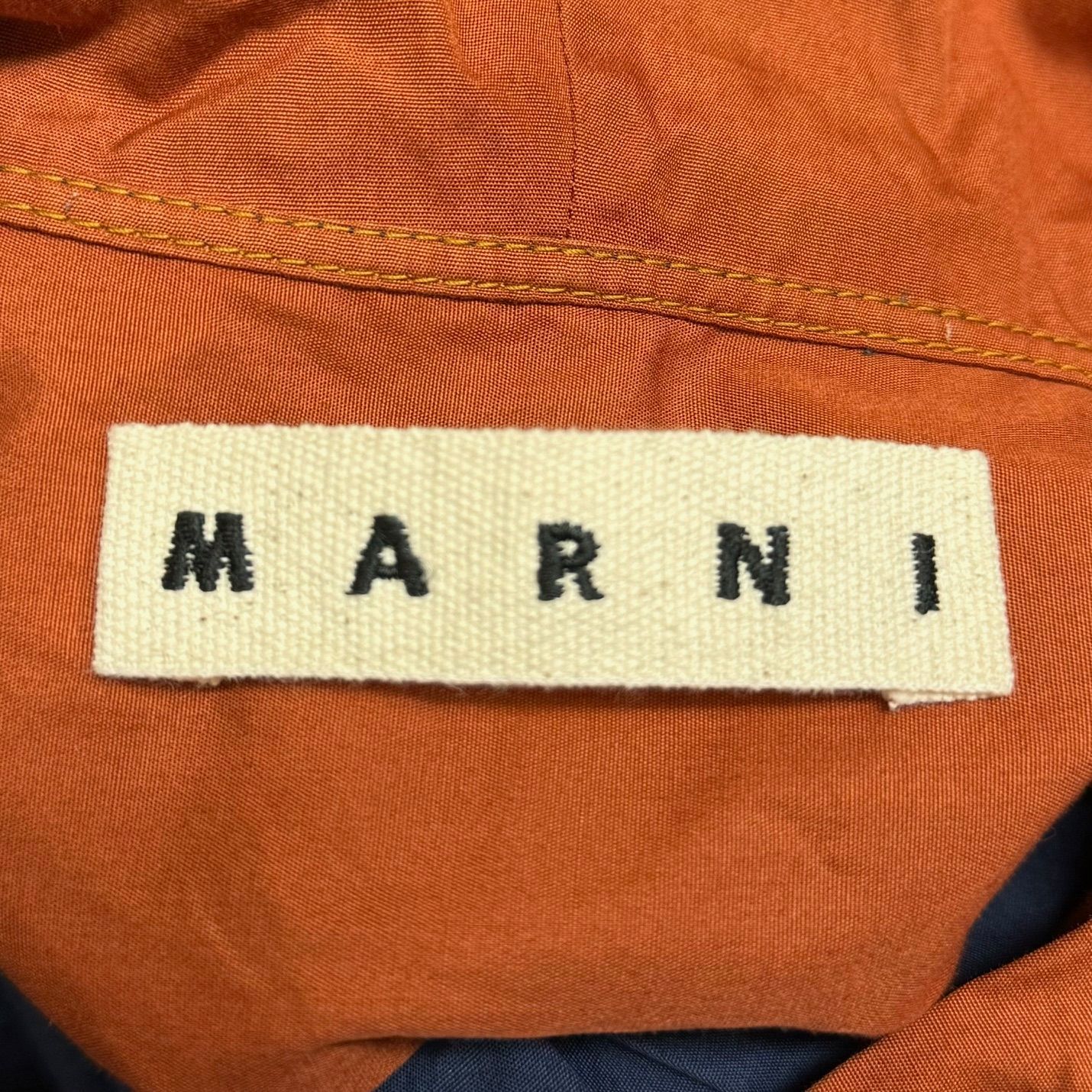 定価71500円 国内正規 MARNI 22SS コットン ポプリン バイカラー 定価71500円 国内正規 MARNI 22SS コットン ポプリン バイカラー