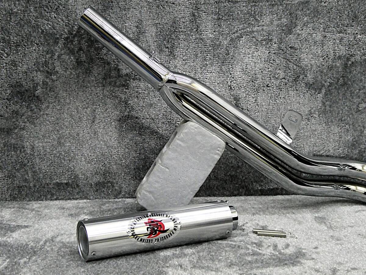 NC39 NC42 豪42.7πマフラー メッキER アウター/ CB400SF関西低回転 4-2-1