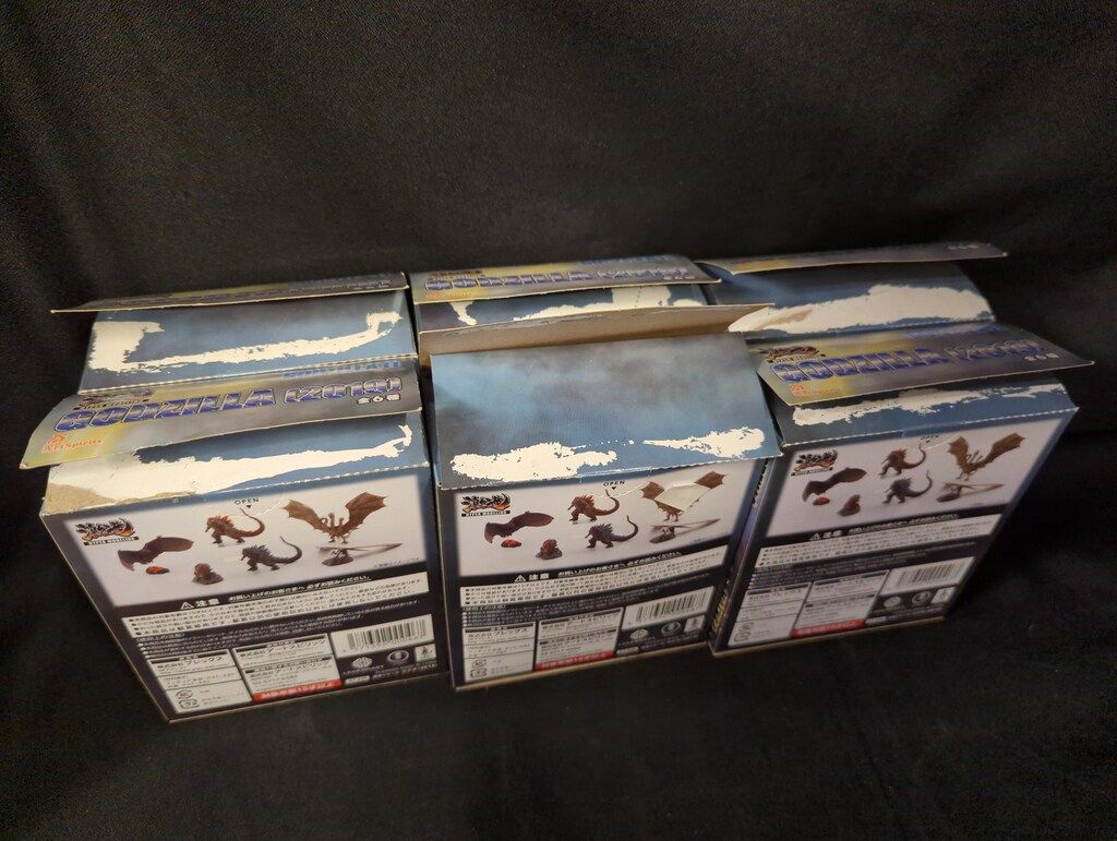 2025年新作アイテム登場。 アートスピリッツ 激造シリーズ GODZILLA 2019 全6種セット 只今タイムセール中。