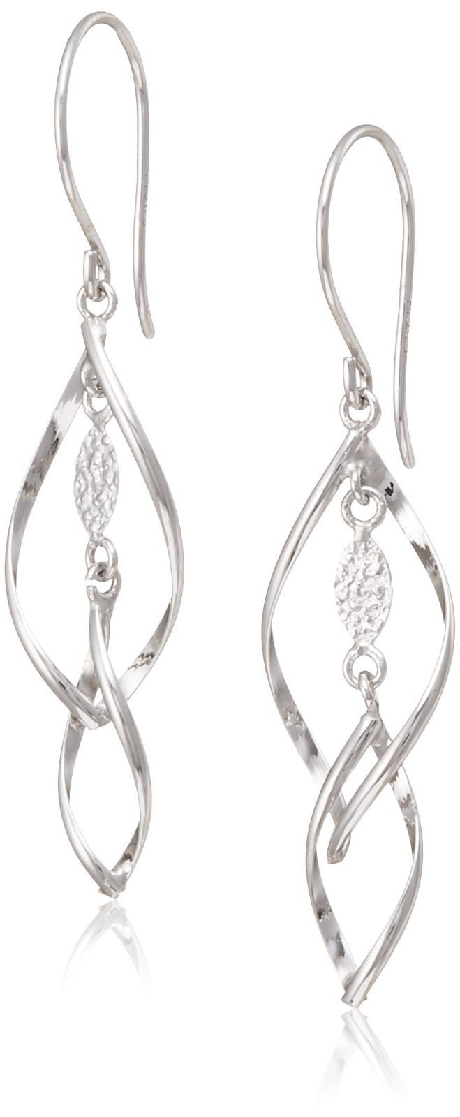 DI CHIARO DIAMANTE ディアマンテ K10ホワイトゴールド ディ デザインピアス キャーロ CHS600