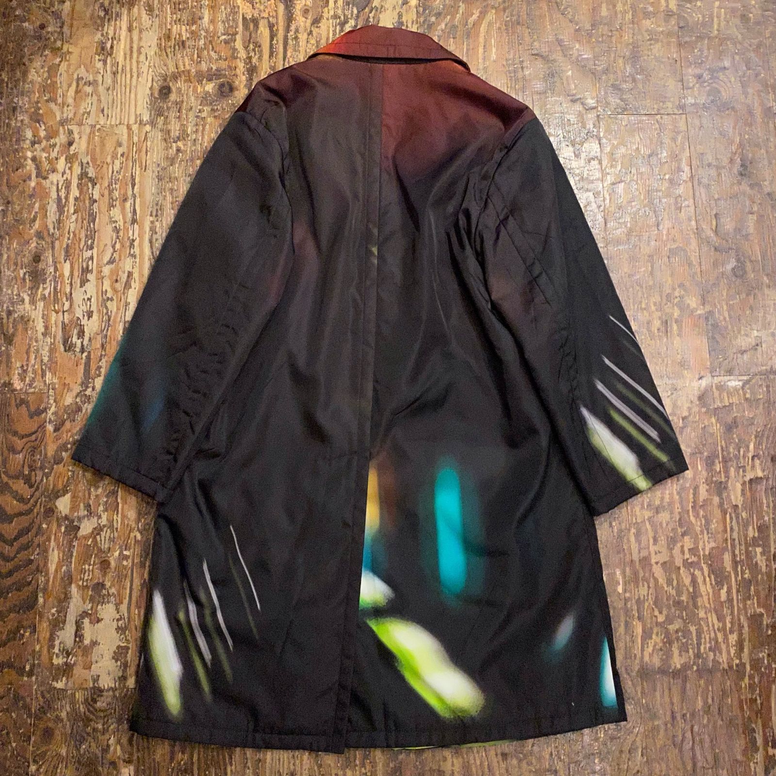 PRADA プラダ 18AW NEON COAT XS マルチカラー 【代官山01 PRADA プラダ 18AW NEON COAT XS マルチカラー 【代官山01